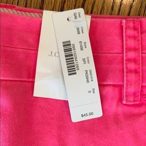 J. Crew Shorts - Brand New, J.Crew Chino Shorts, Hot Pink, Size 0 J. Crew Shorts - Brand New, J.Crew Chino Shorts, Hot Pink, Size 0